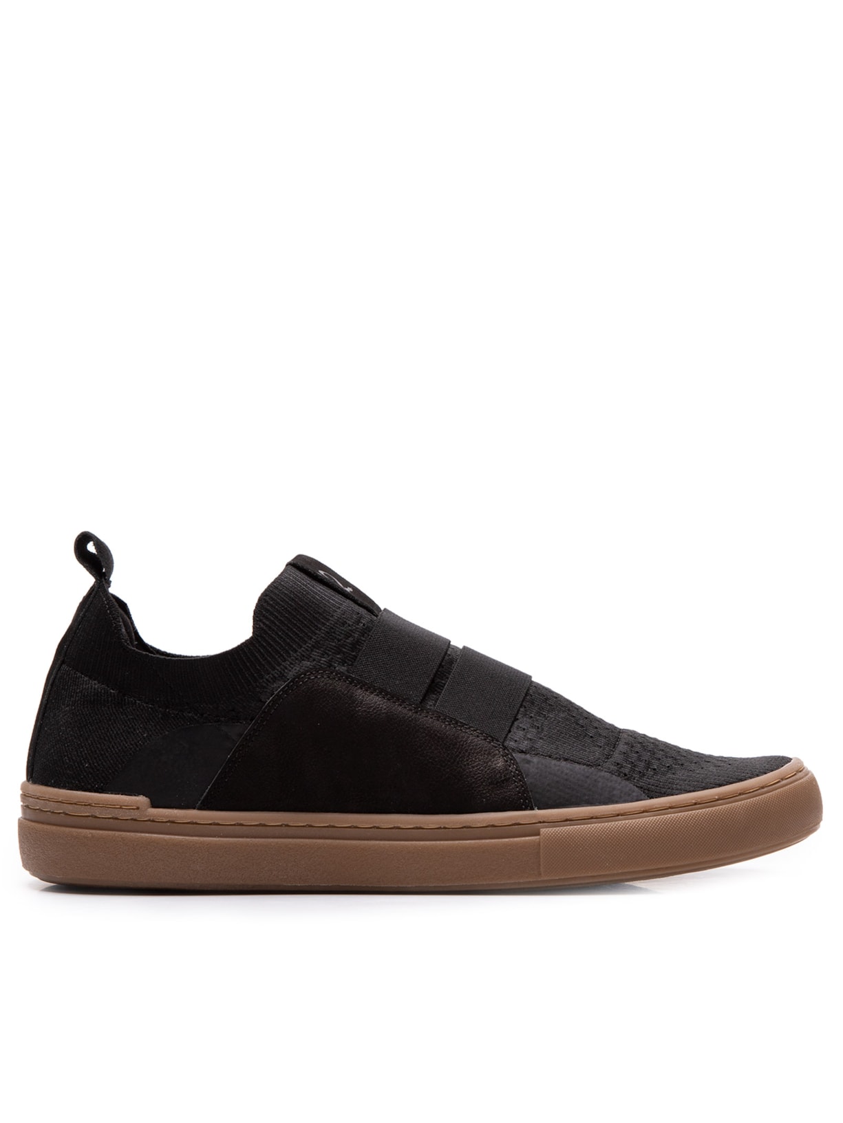 Tênis Masculino Slip On - Preto