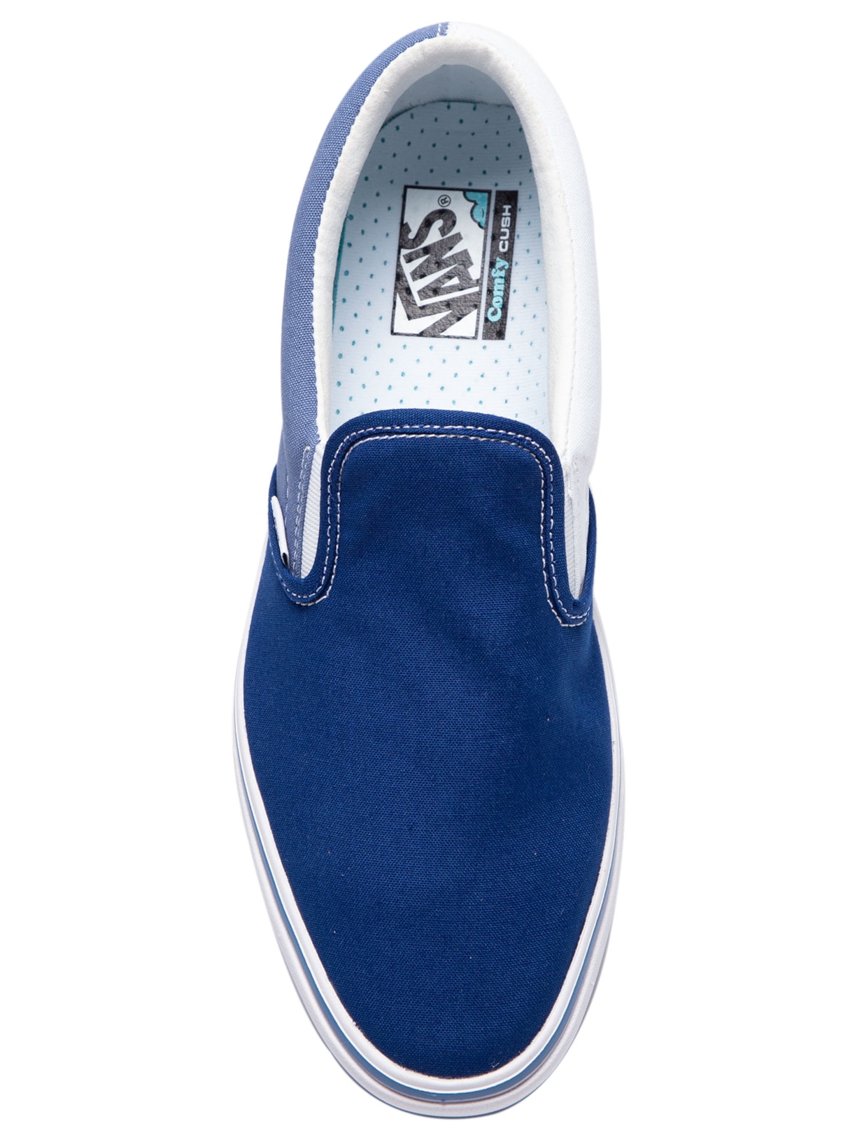 Tênis Masculino Slip On Ua Comfycush Slipon Azul Vans