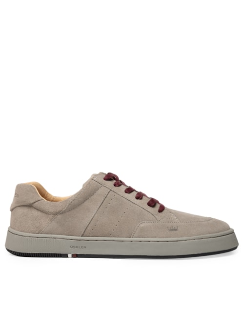 Tênis Masculino Soho Camurça - Cinza