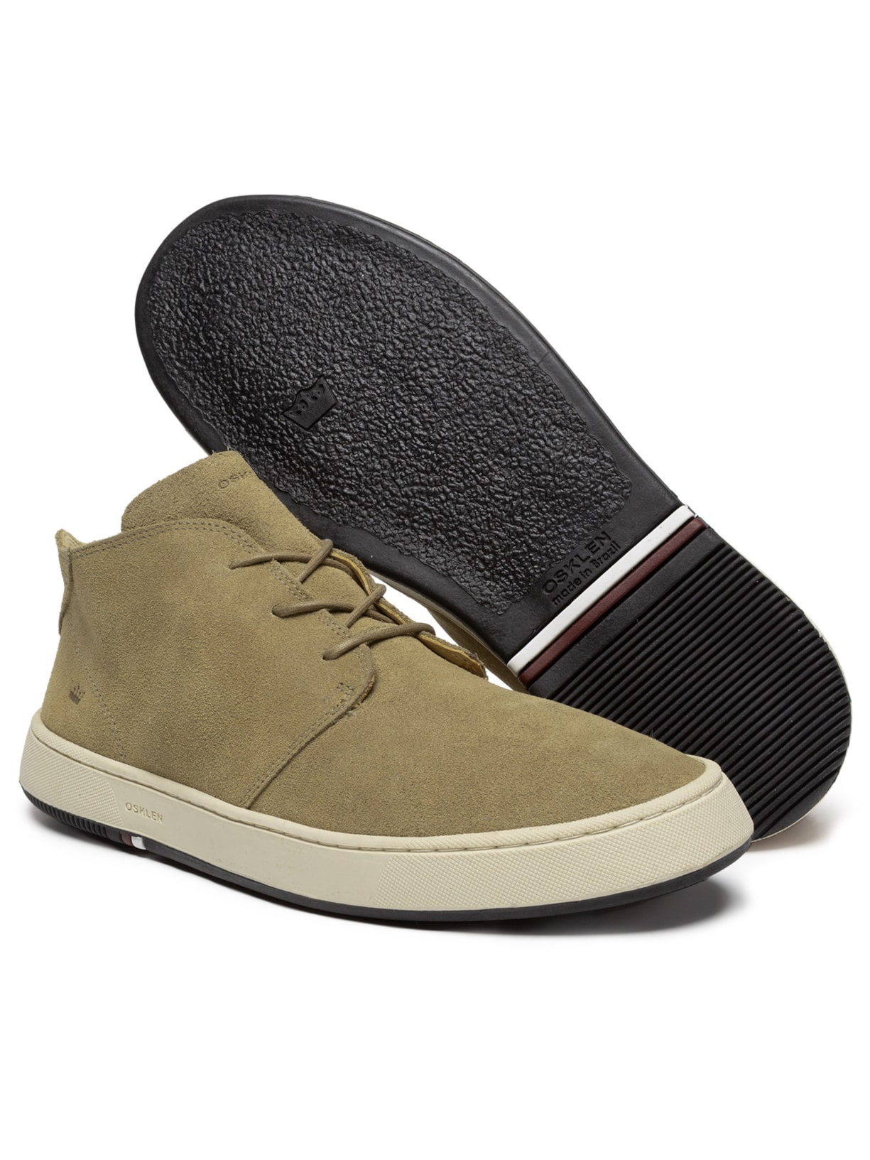 Tênis Masculino Soho Camurça Marrom Osklen