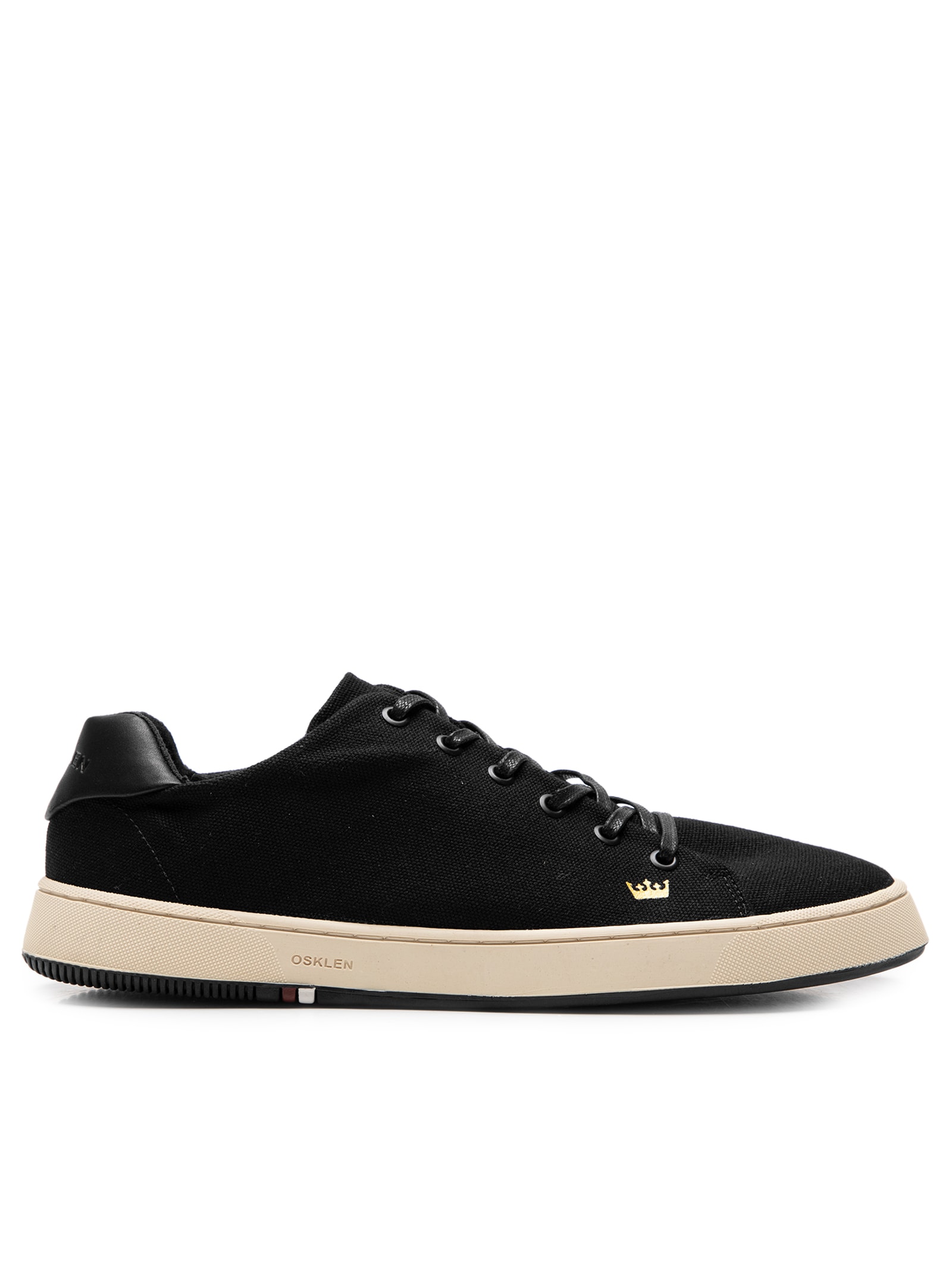 Tênis Masculino Soho Cross Lona Lisa - Osklen - Preto