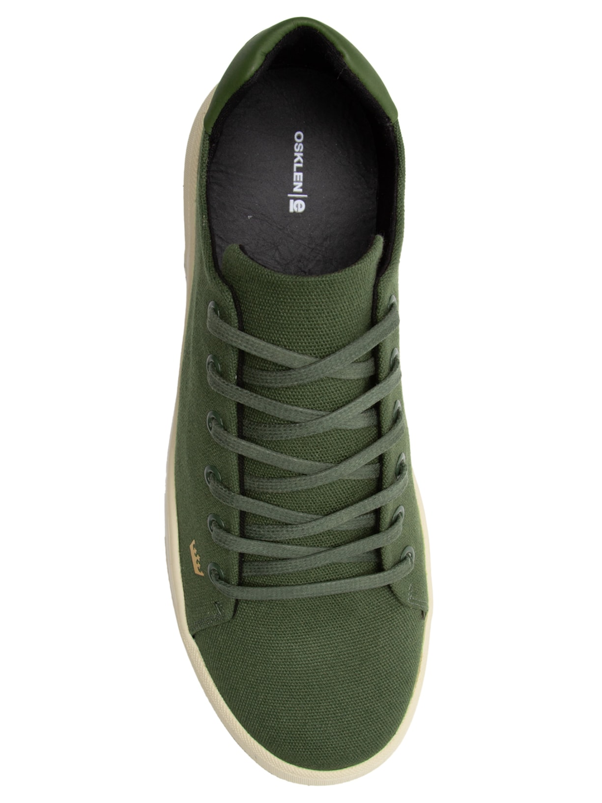 Tênis Masculino Soho Cross Lona Lisa Verde Osklen