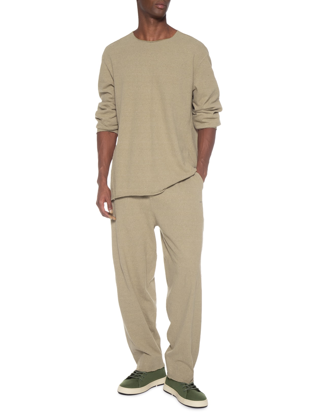 Tênis Masculino Soho Cross Lona Lisa Verde Osklen