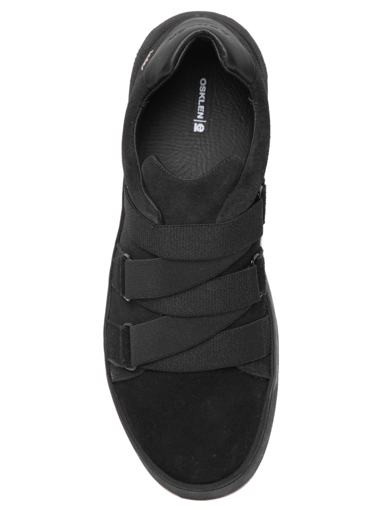 Tênis Masculino Soho Elástico Camurça Black Sole Osklen Preto