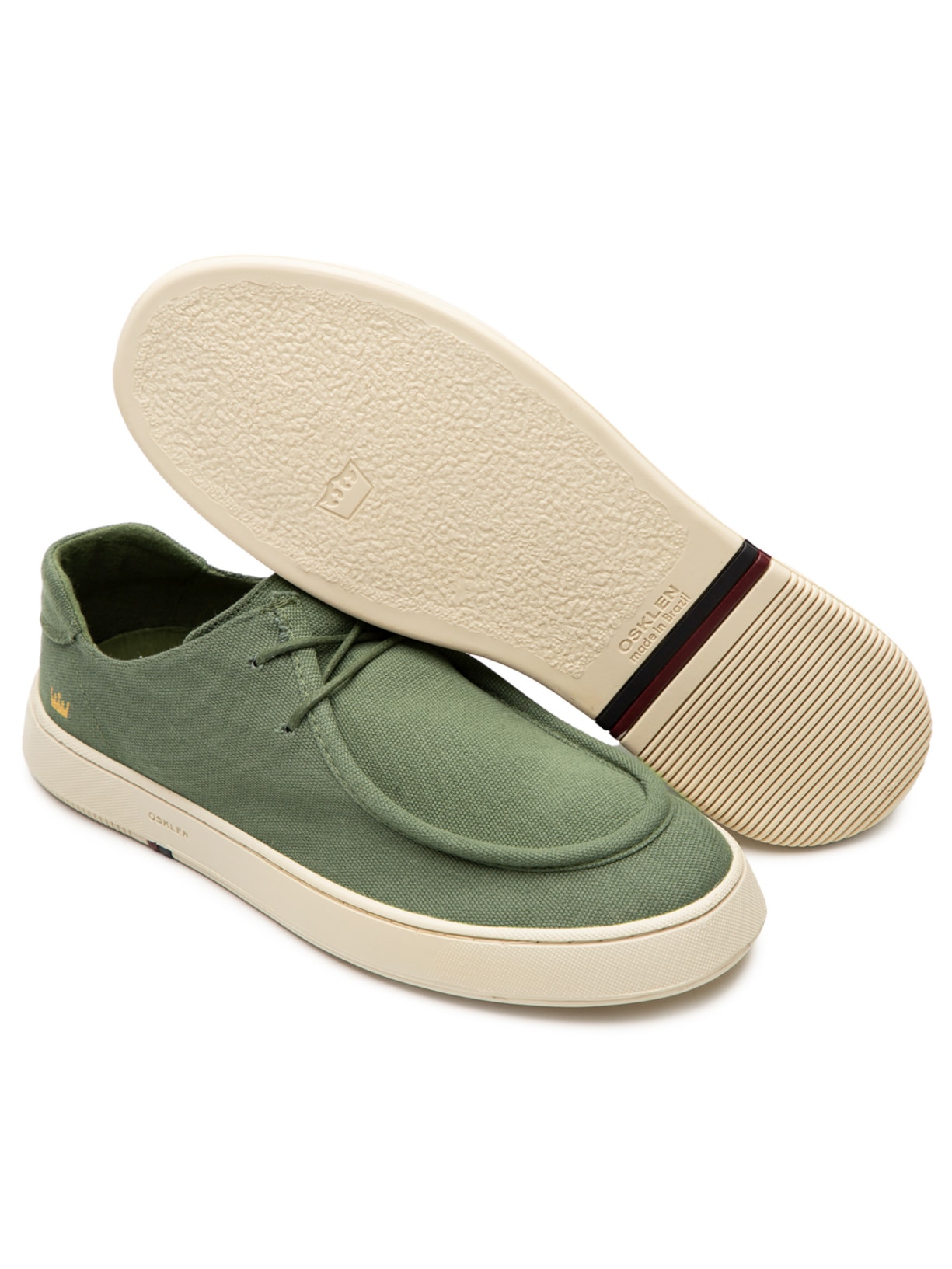 Tênis Masculino Soho Joatinga Lona Verde Osklen