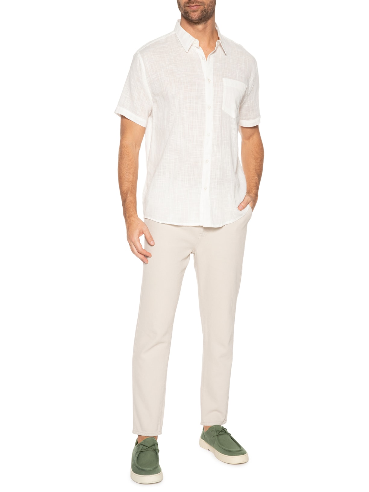 Tênis Masculino Soho Joatinga Lona Verde Osklen