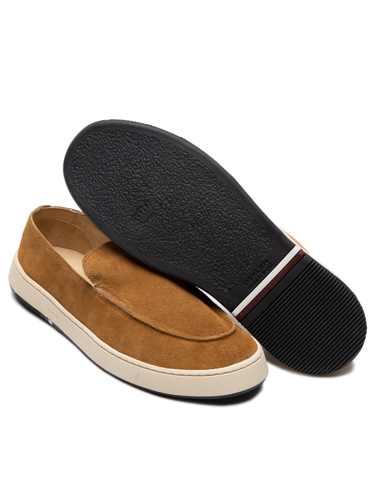 Tênis Masculino Soho Soft Moc Bege Camel Osklen
