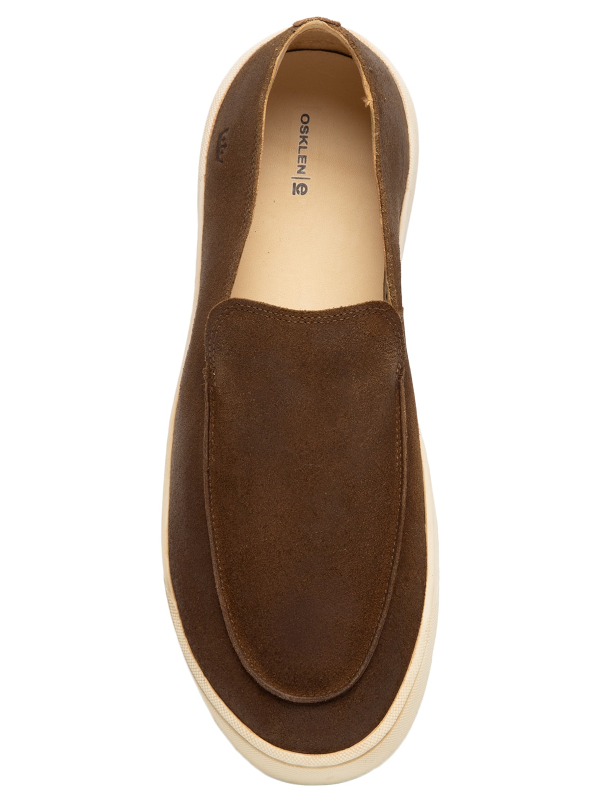Tênis Masculino Soho Soft Moc Camurça Estonada Marrom Osklen