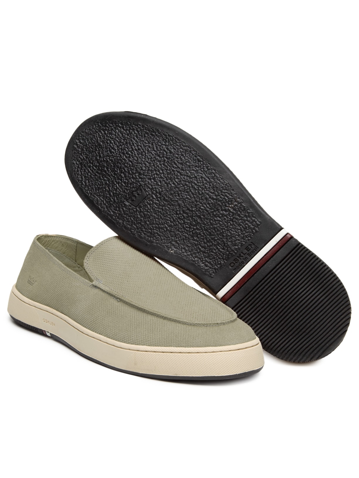 Tênis Masculino Soho Soft Moc Texture Marrom Osklen