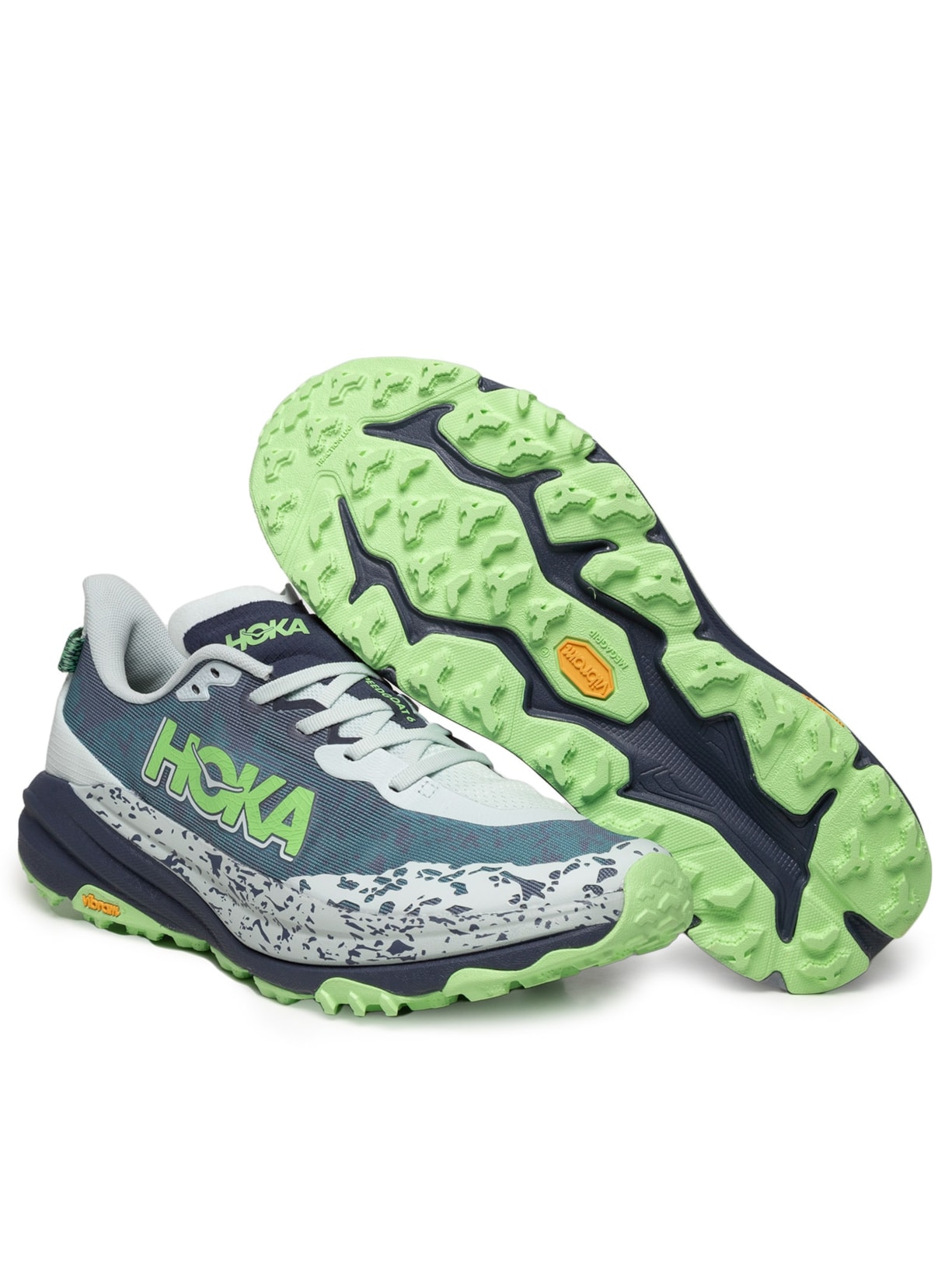 Tênis Masculino Speedgoat 6 Cinza Hoka