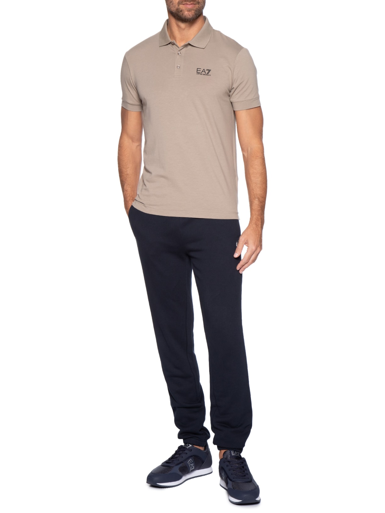 Tênis Masculino Stivale Azul Ea7 Emporio Armani