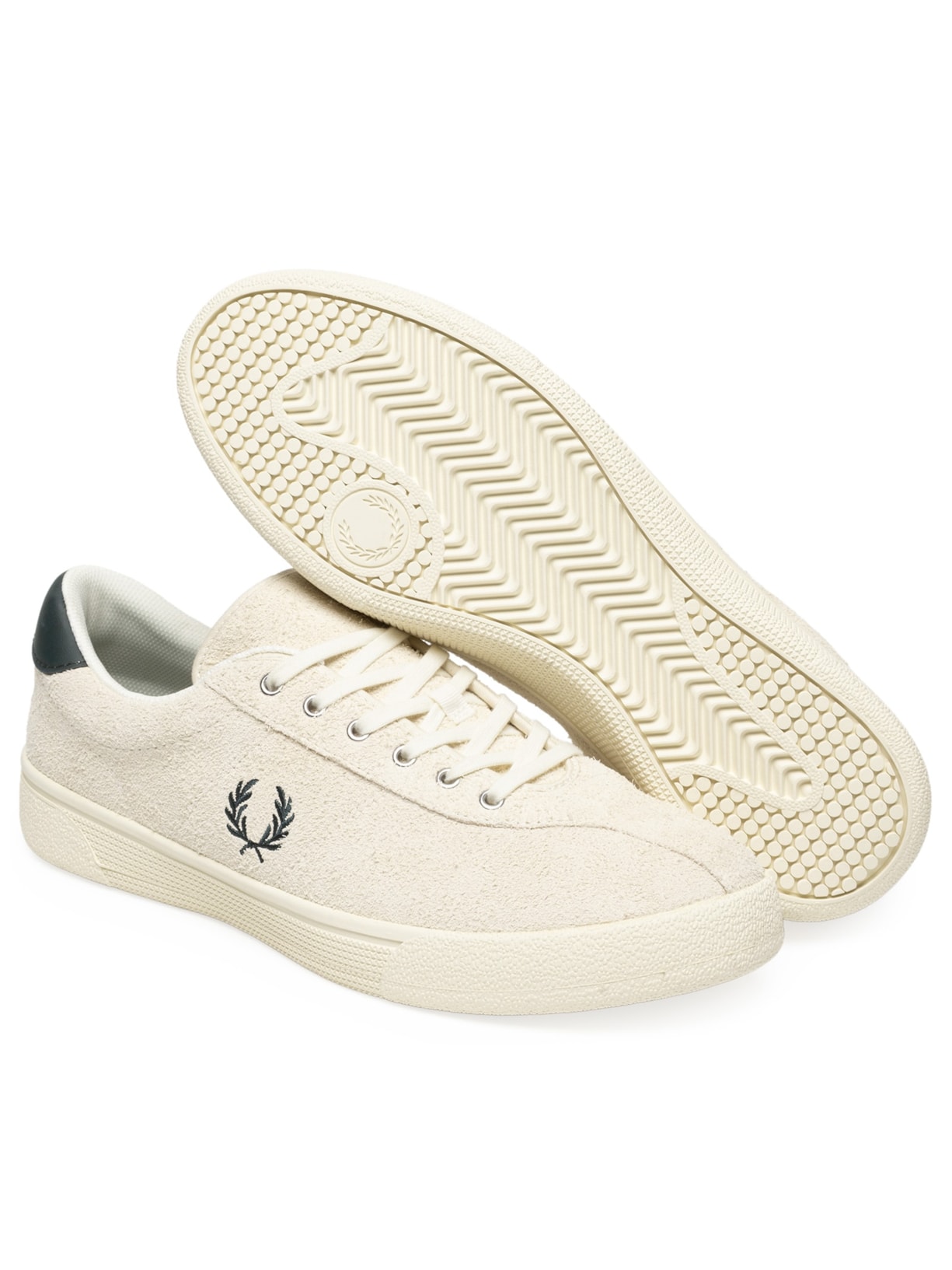 Tênis Masculino Suede Bege Fred Perry