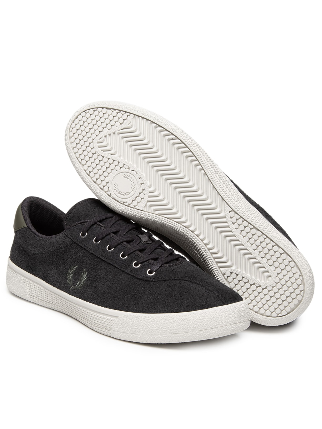 Tênis Masculino Suede Cinza Fred Perry