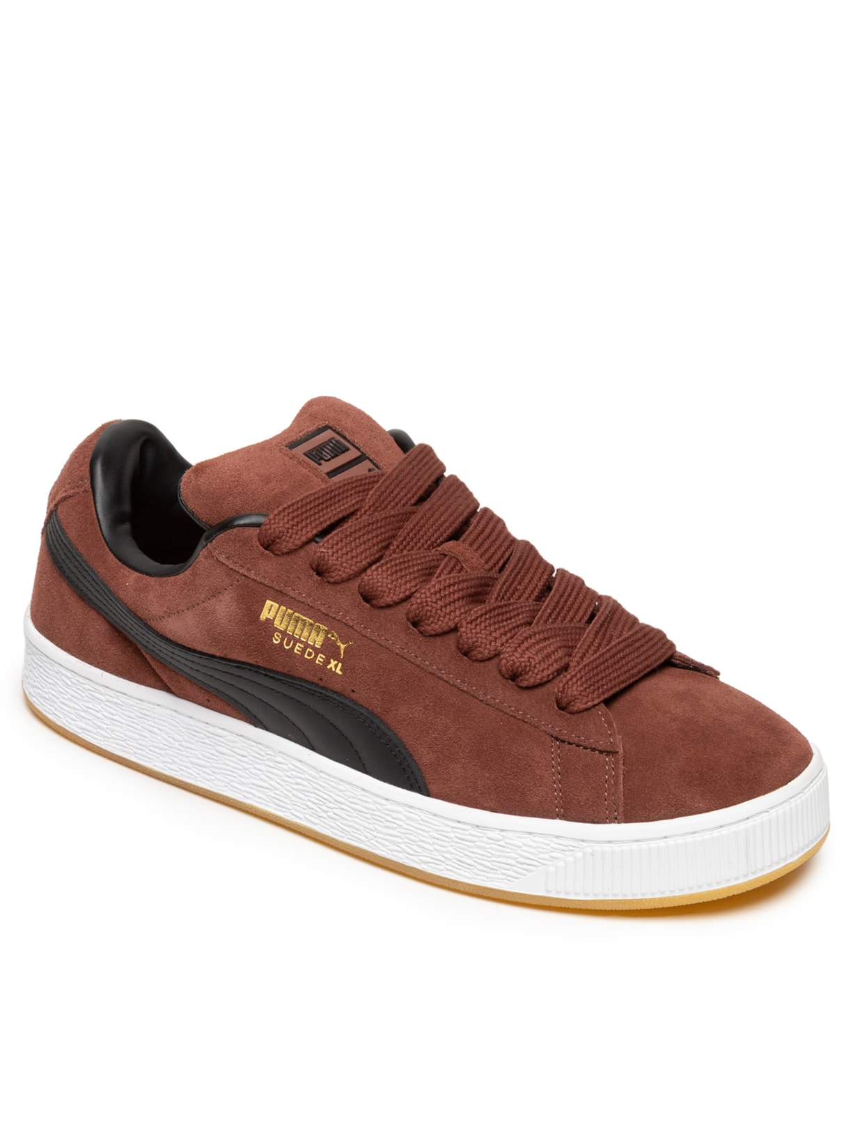 Tênis Masculino Suede XI Marrom Puma
