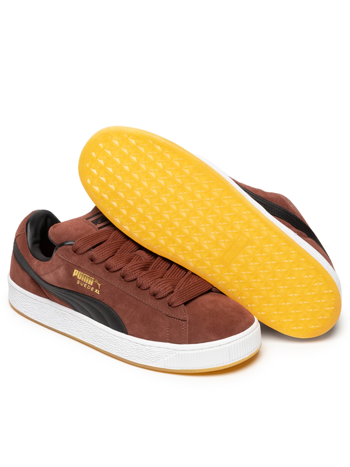 Tênis Masculino Suede XI Marrom Puma