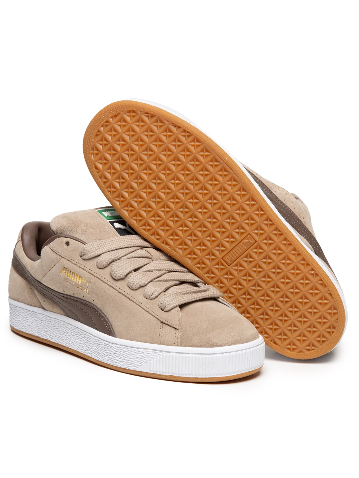 Tênis Masculino Suede XI Marrom Puma