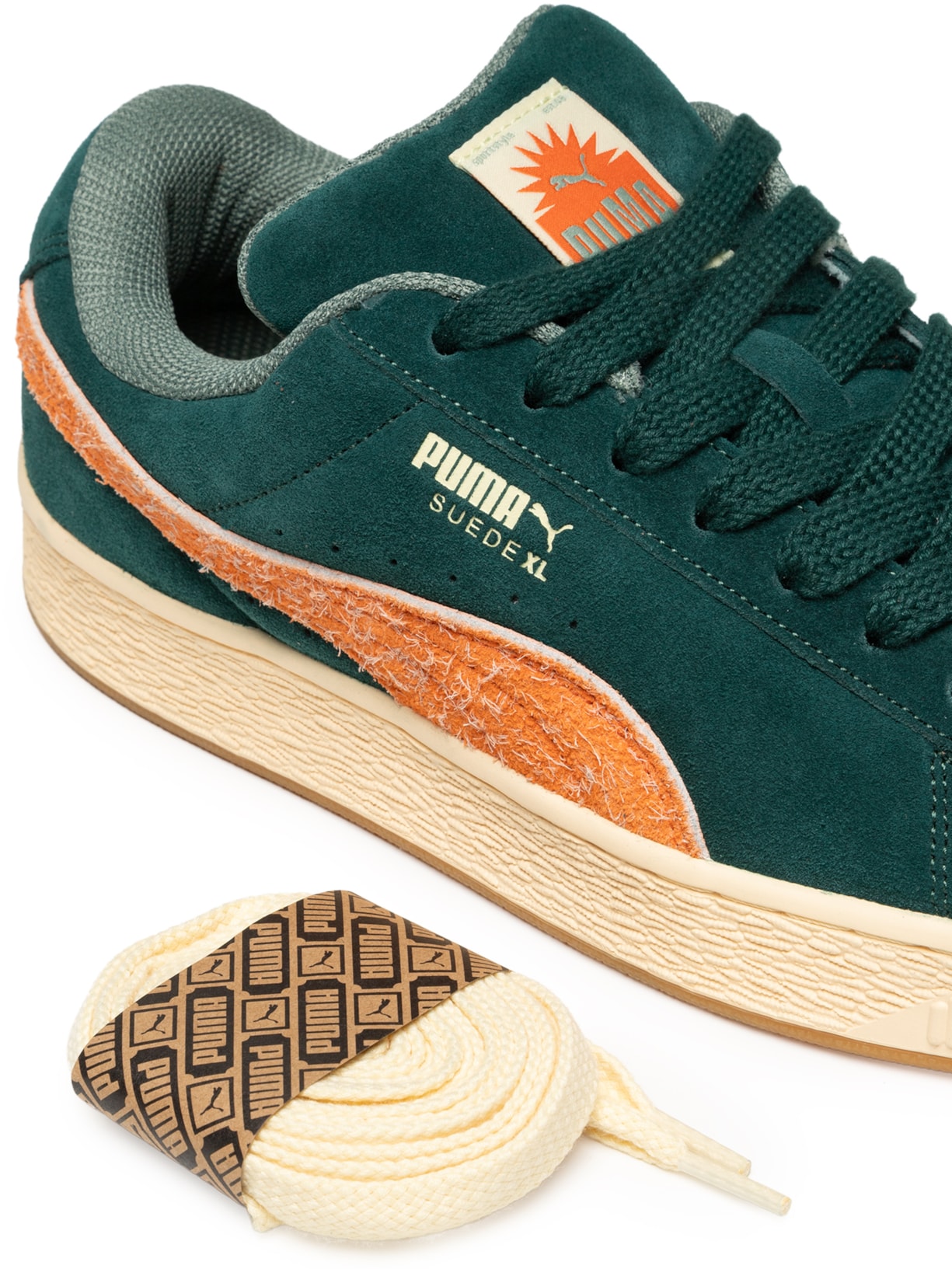 Tênis Masculino Suede XL Weathered Verde Puma