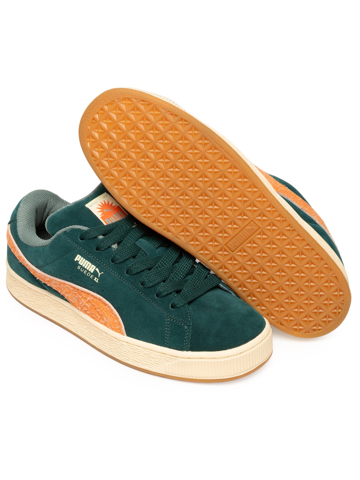 Tênis Masculino Suede XL Weathered Verde Puma