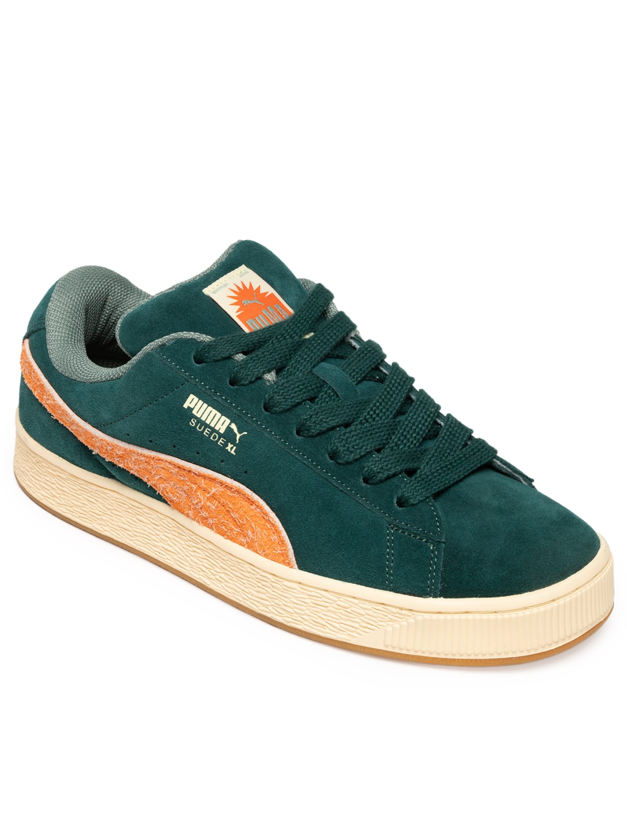 Tênis Masculino Suede XL Weathered Verde Puma