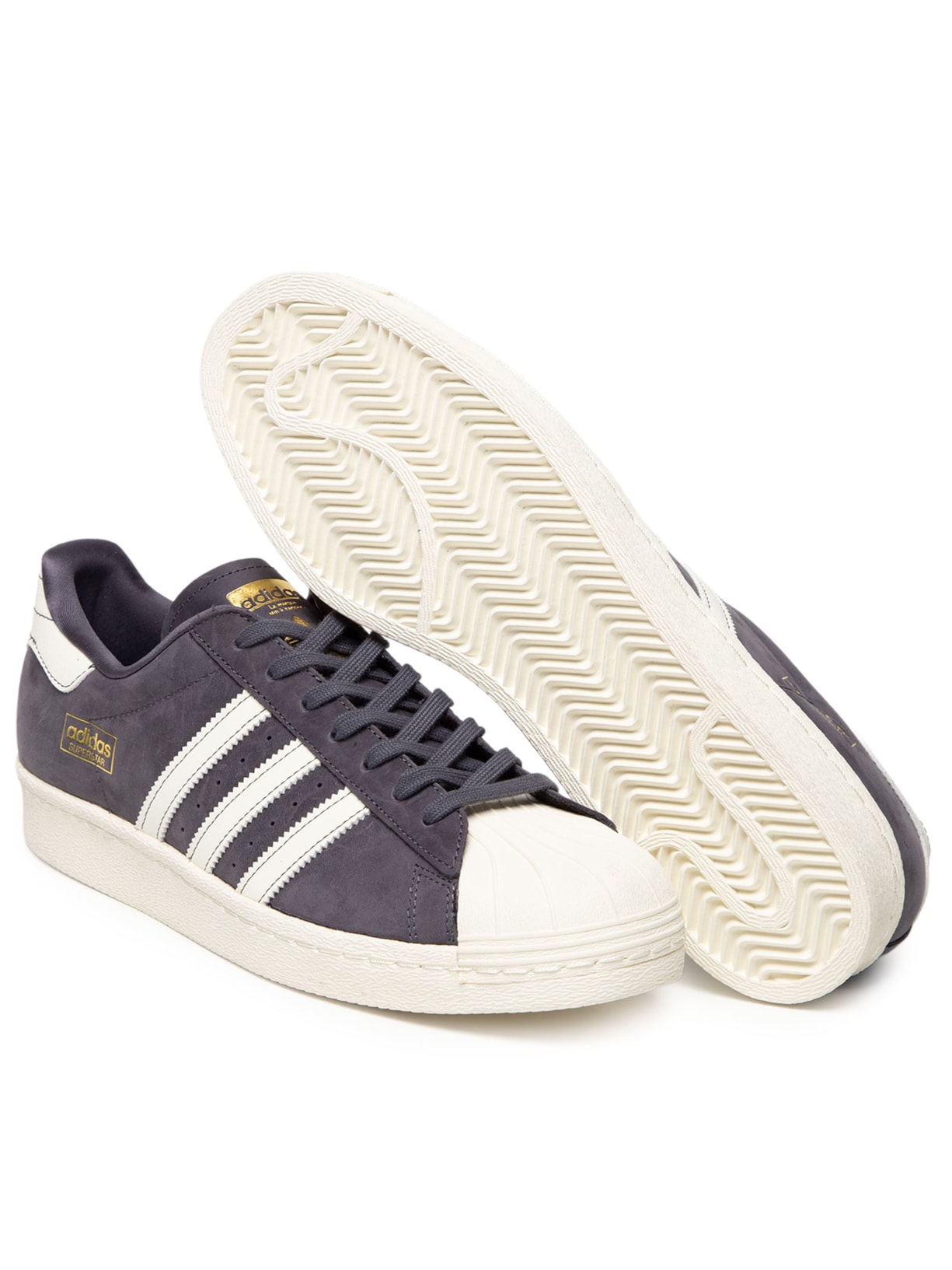 Tênis Masculino Superstar 80 Adv Cinza Adidas Originals