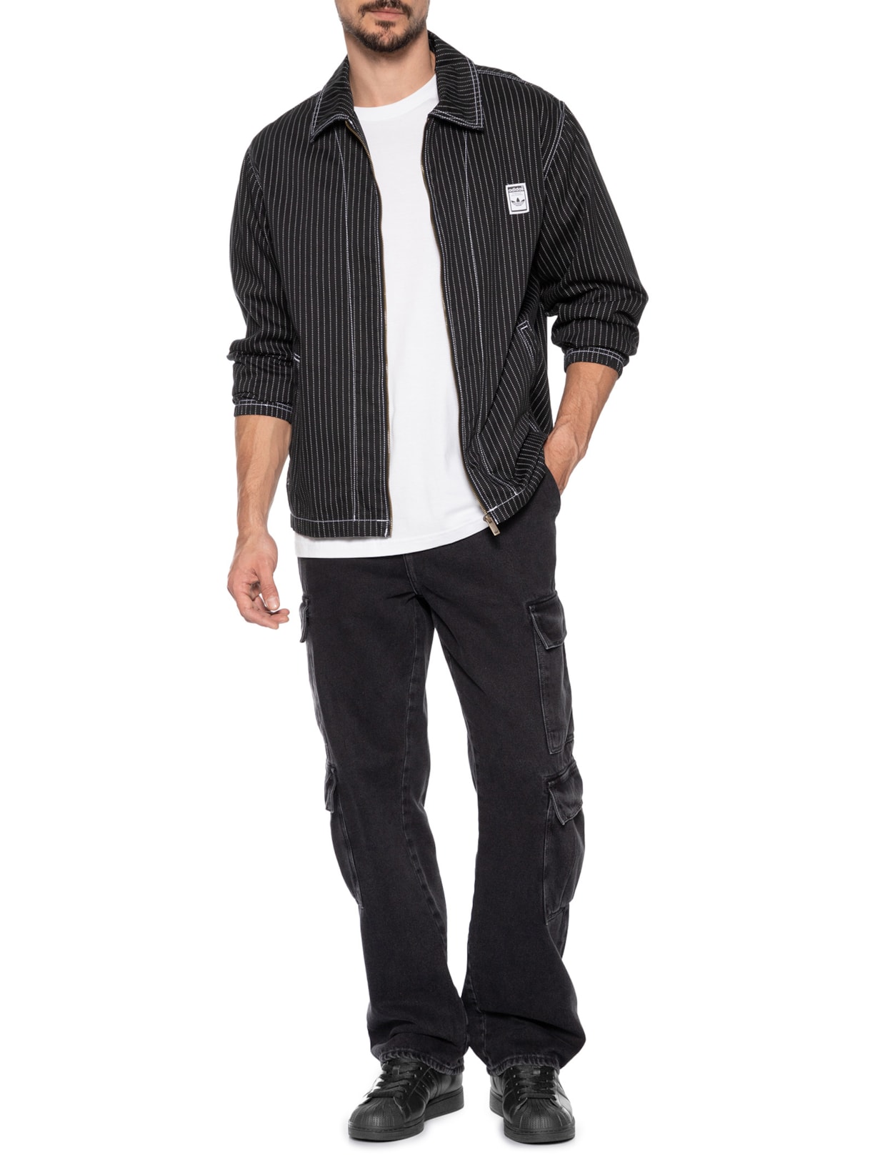 Tênis Masculino Superstar II Preto Adidas Originals