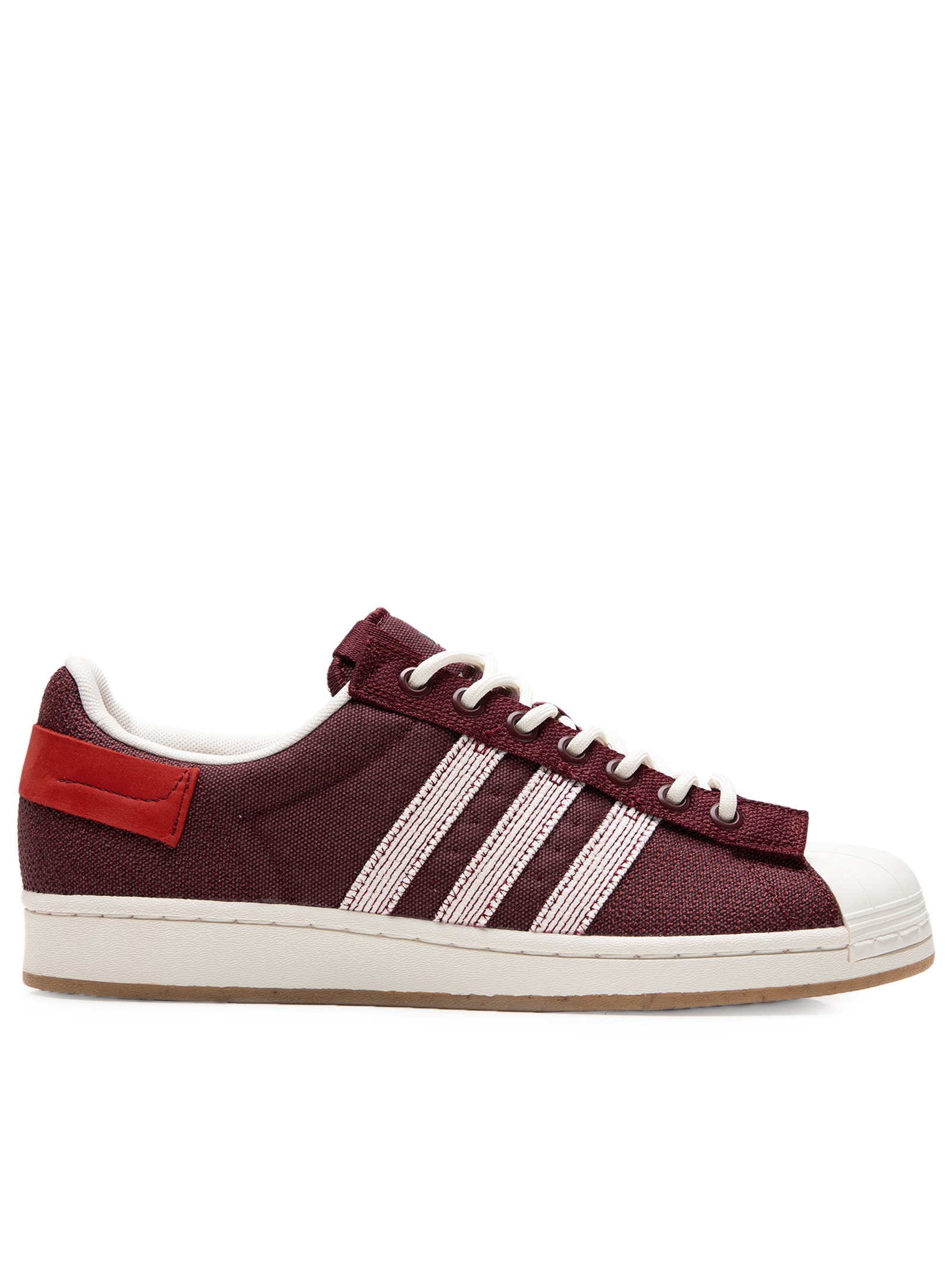 Tenis adidas superstar fashion vinho