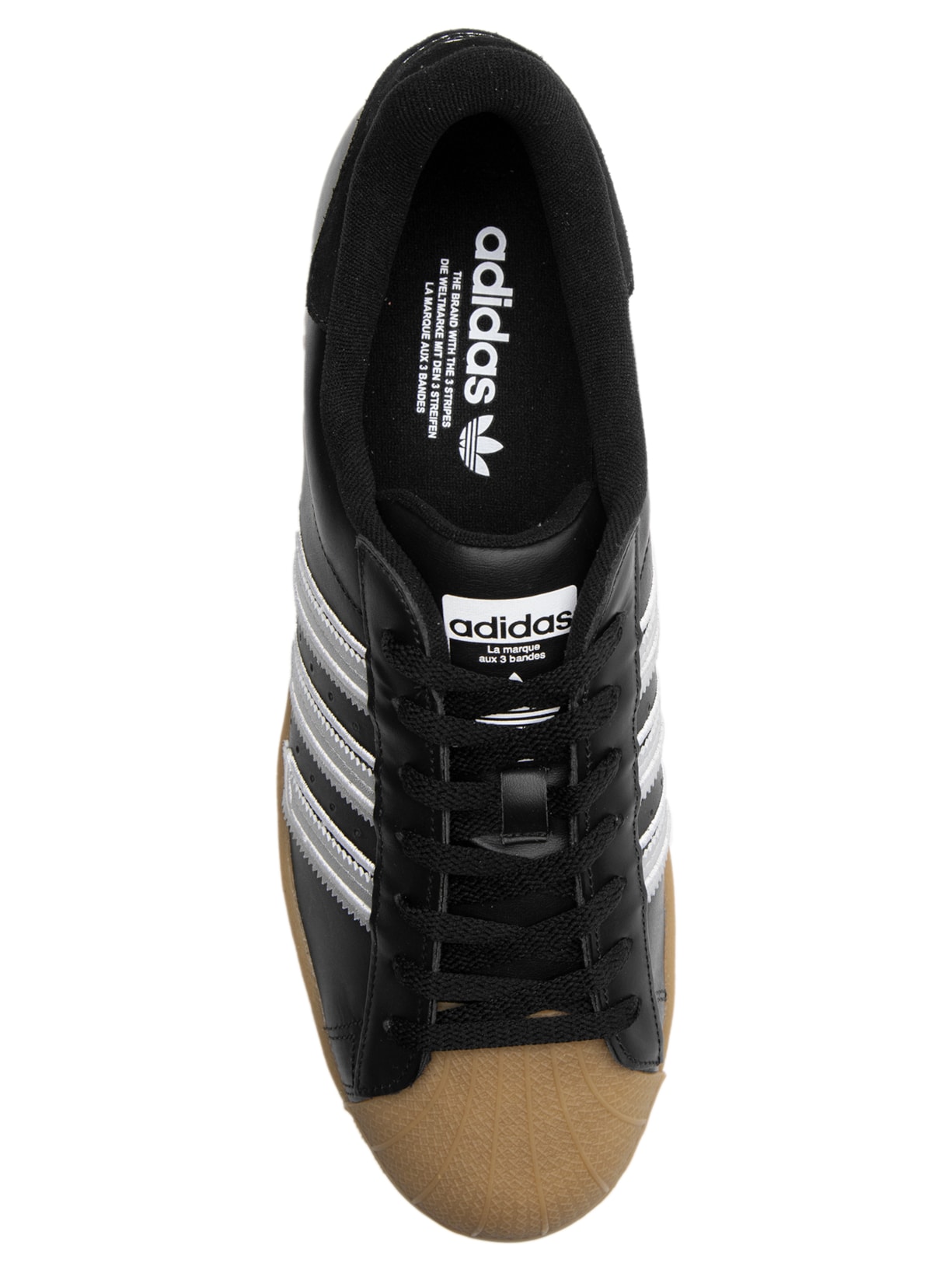 Tênis Masculino Superstar Adidas Originals Preto