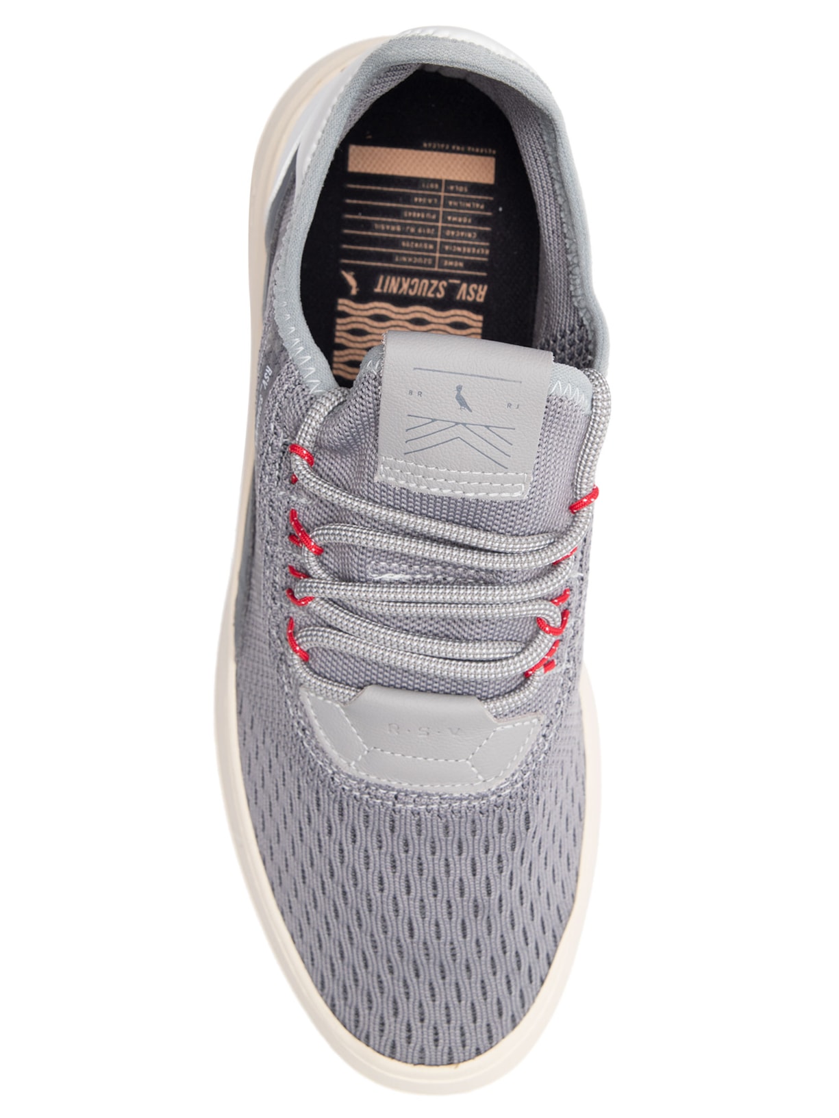 Tênis Masculino Szuck Znit Cinza Reserva Go