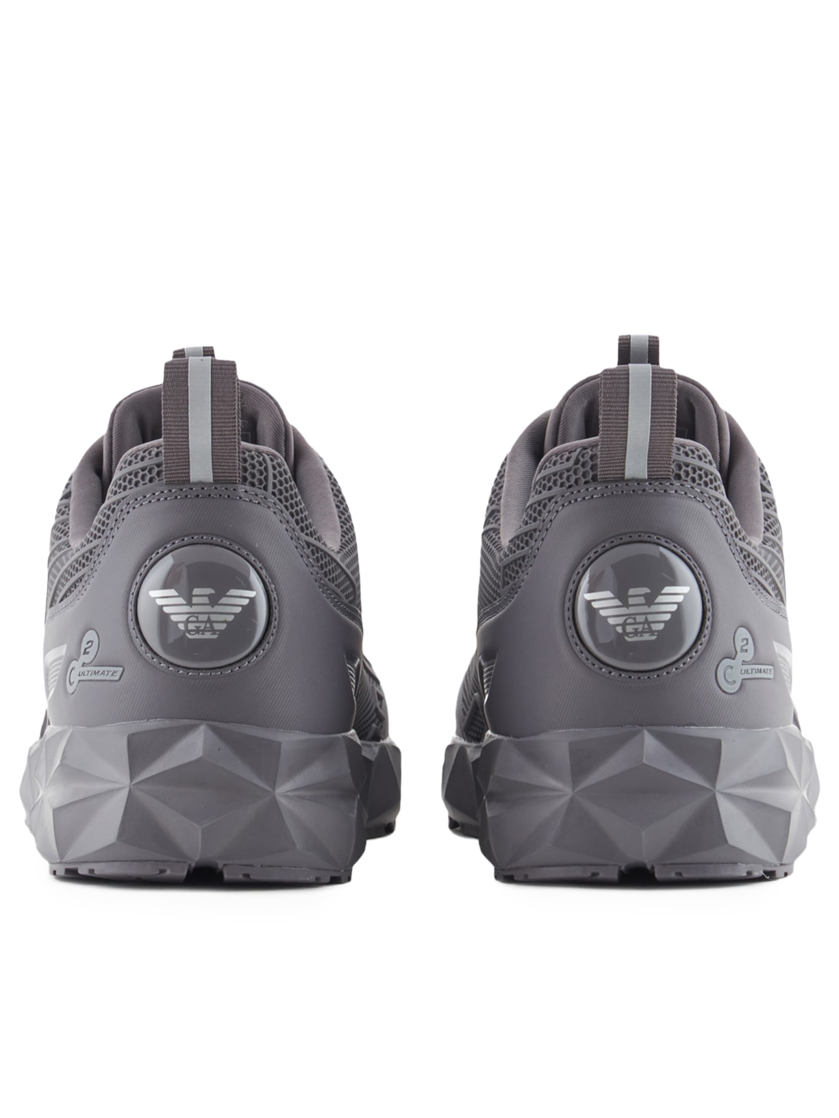 Tênis Masculino Tela Cinza Ea7 Emporio Armani