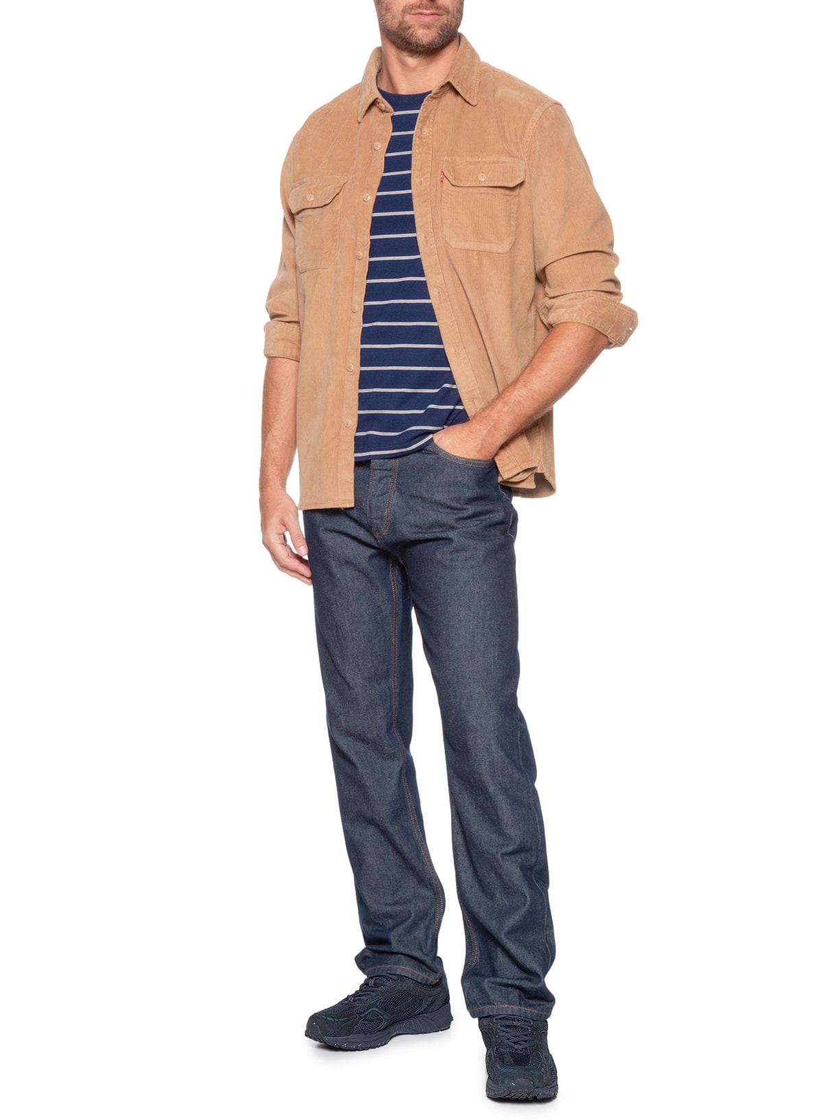 Tênis Masculino The Re-Run Monochrome Azul Mercer