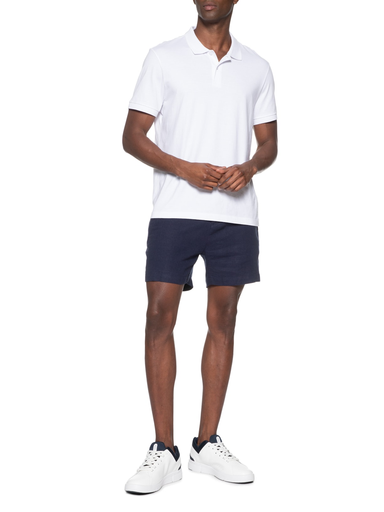 Tênis Masculino The Roger Advantage M White | Midnight Branco  On Running