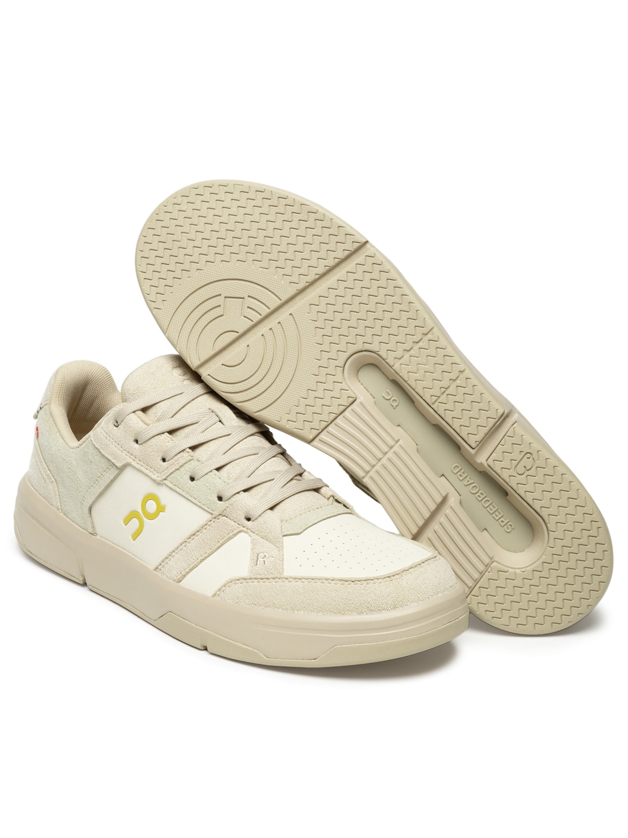 Tênis Masculino The Roger Clubhouse Ace Bege On Running