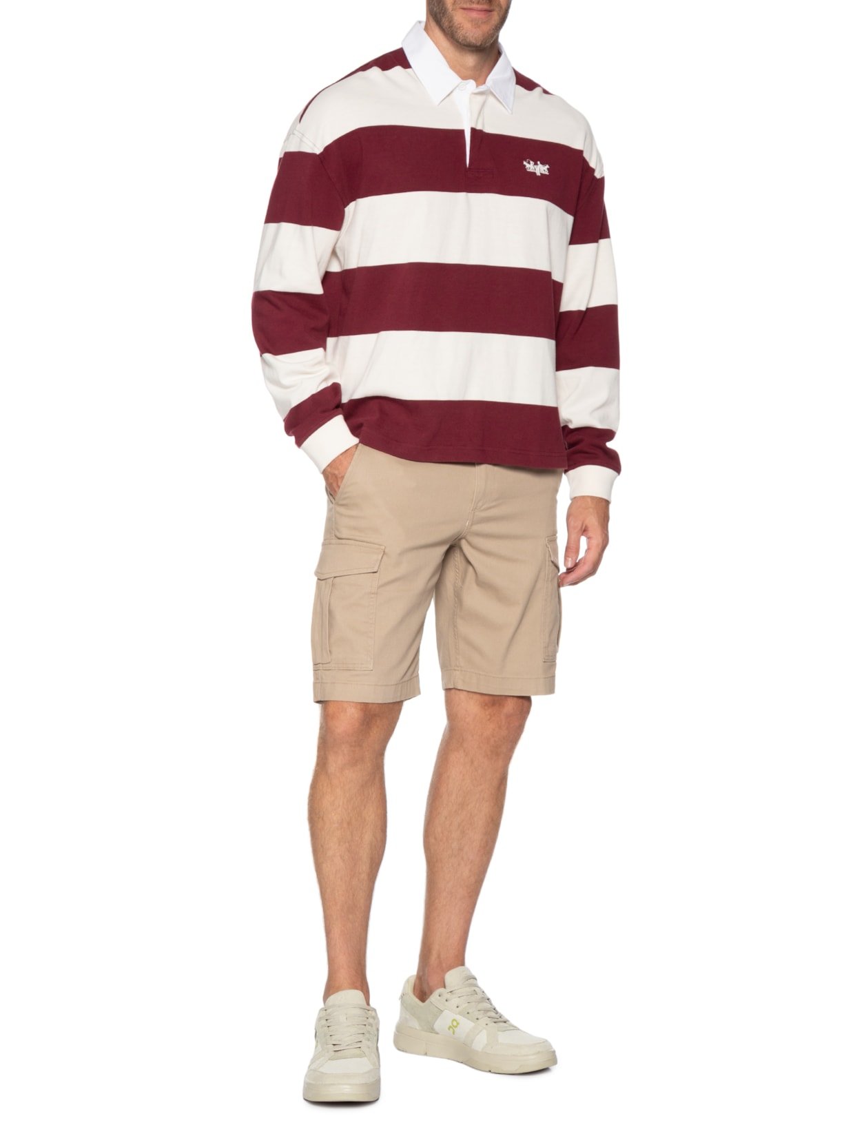 Tênis Masculino The Roger Clubhouse Ace Bege On Running