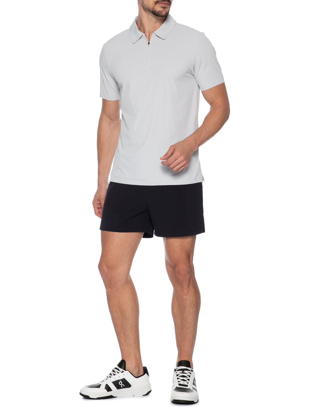 Tênis Masculino The Roger Clubhouse Branco e Preto On Running