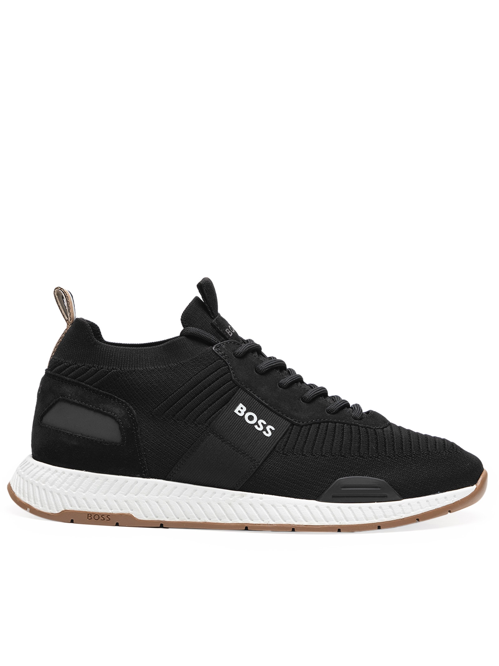 Boss - Tênis Masculino Titanium Runn Knst - Preto