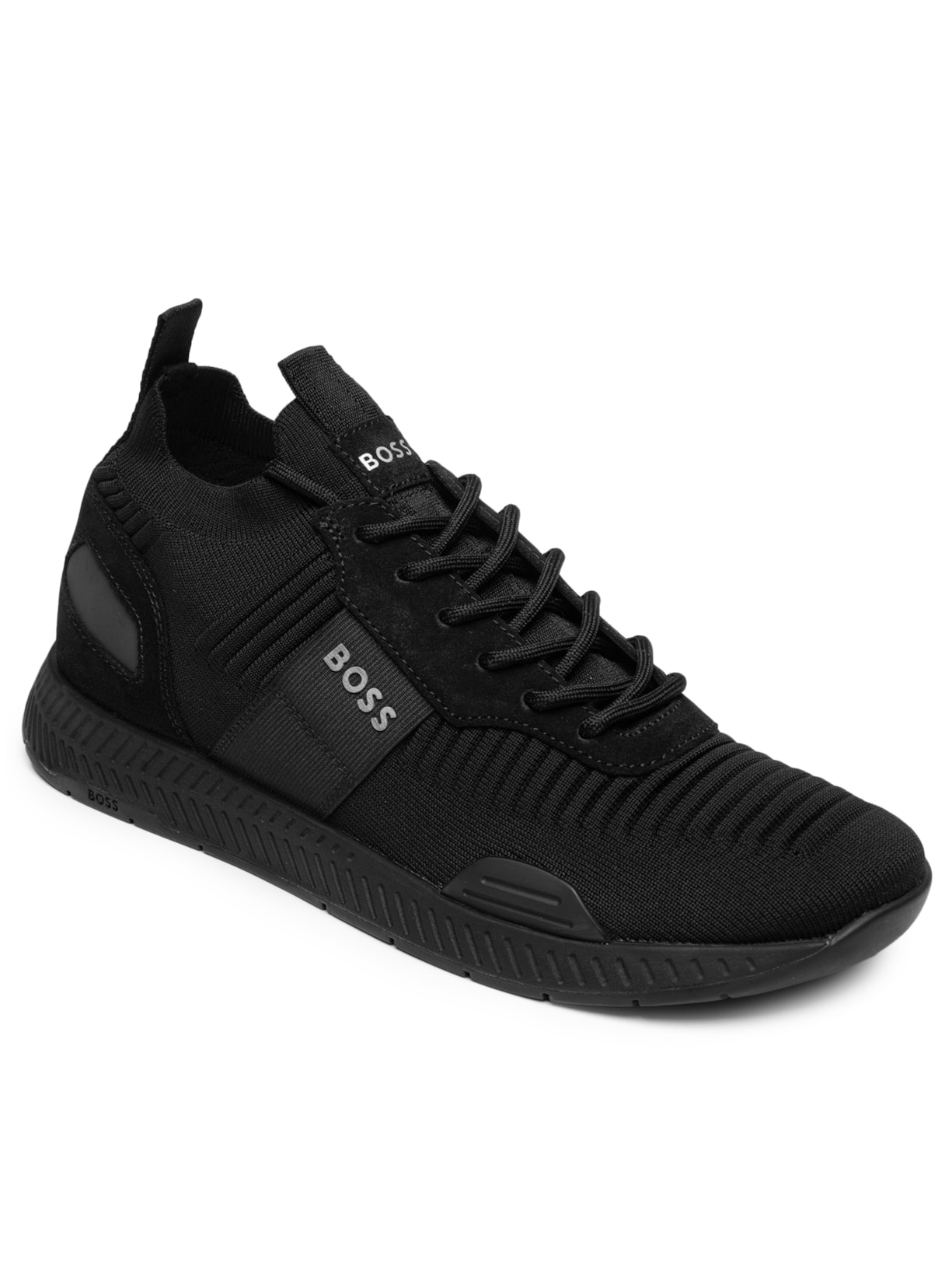 Tênis Masculino Titanium Runn Knst Preto Boss