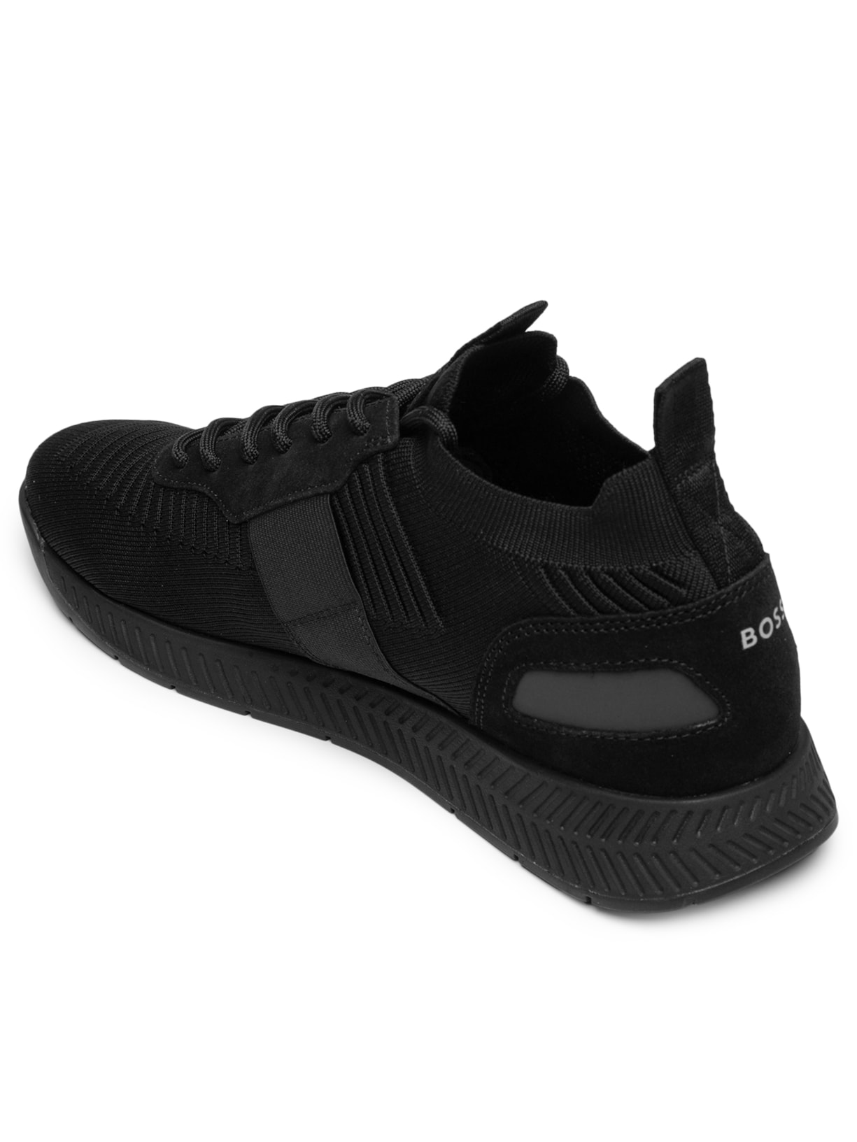 Tênis Masculino Titanium Runn Knst Preto Boss