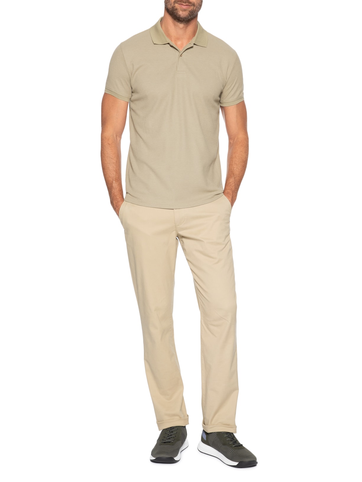 Tênis Masculino Titanium Runn Knst Verde Boss