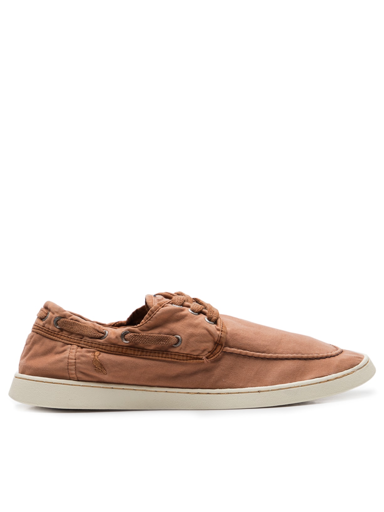 Tênis Masculino Top Sider Canvas - Marrom
