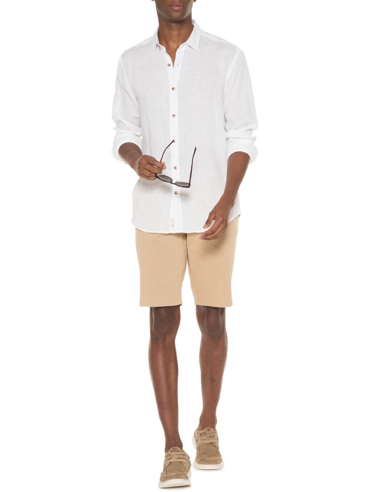 Tênis Masculino Top Sider Canvas Marrom  Reserva Go