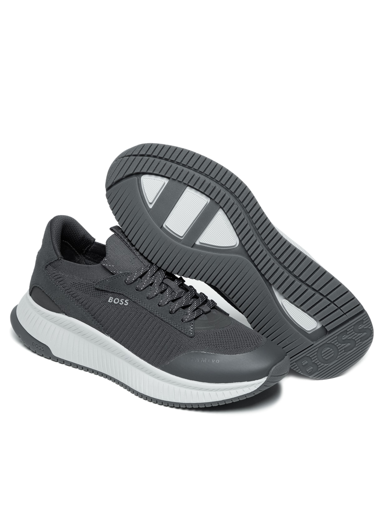 Tênis Masculino Ttnm Evo Slon Knsd Cinza Boss