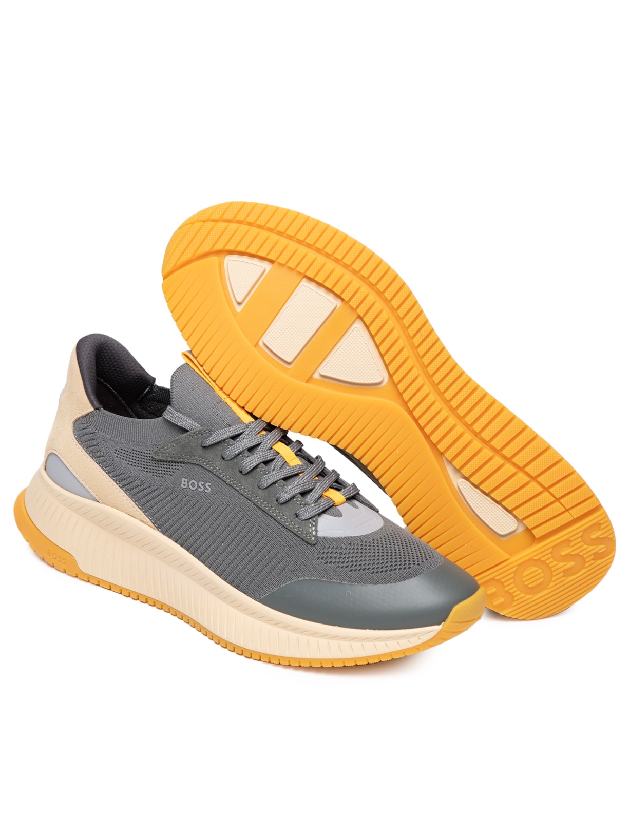 Tênis Masculino Ttnm Evo Slon Knsd Cinza Boss