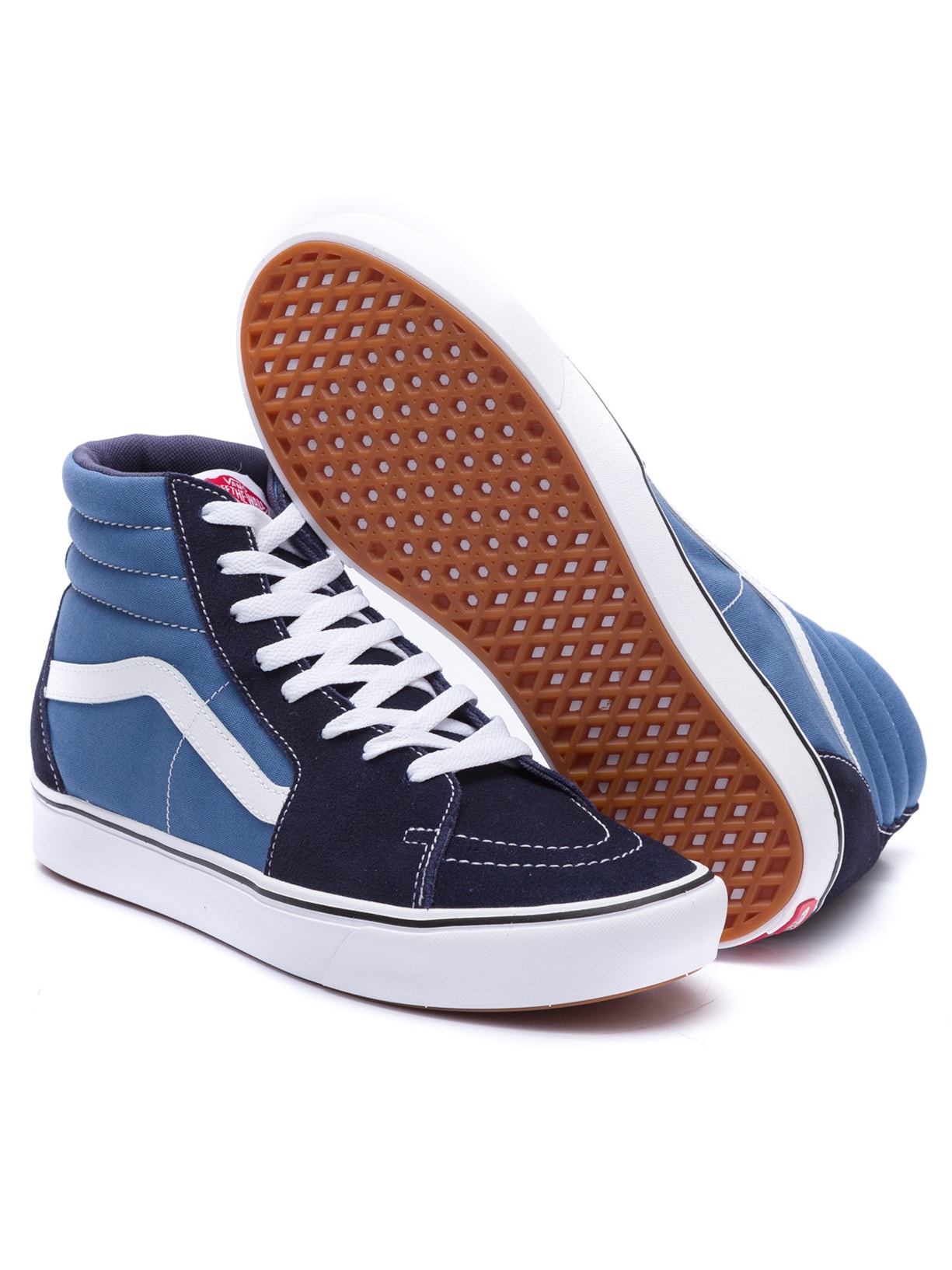 Tênis Masculino Ua Comfycush Sk8-Hi Azul Vans
