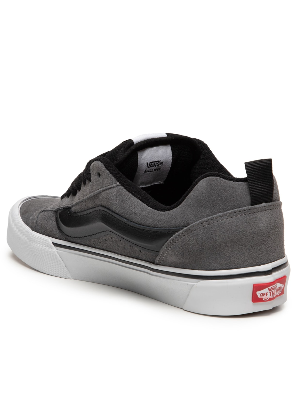Tênis Masculino Ua Knu Skool Cinza Vans