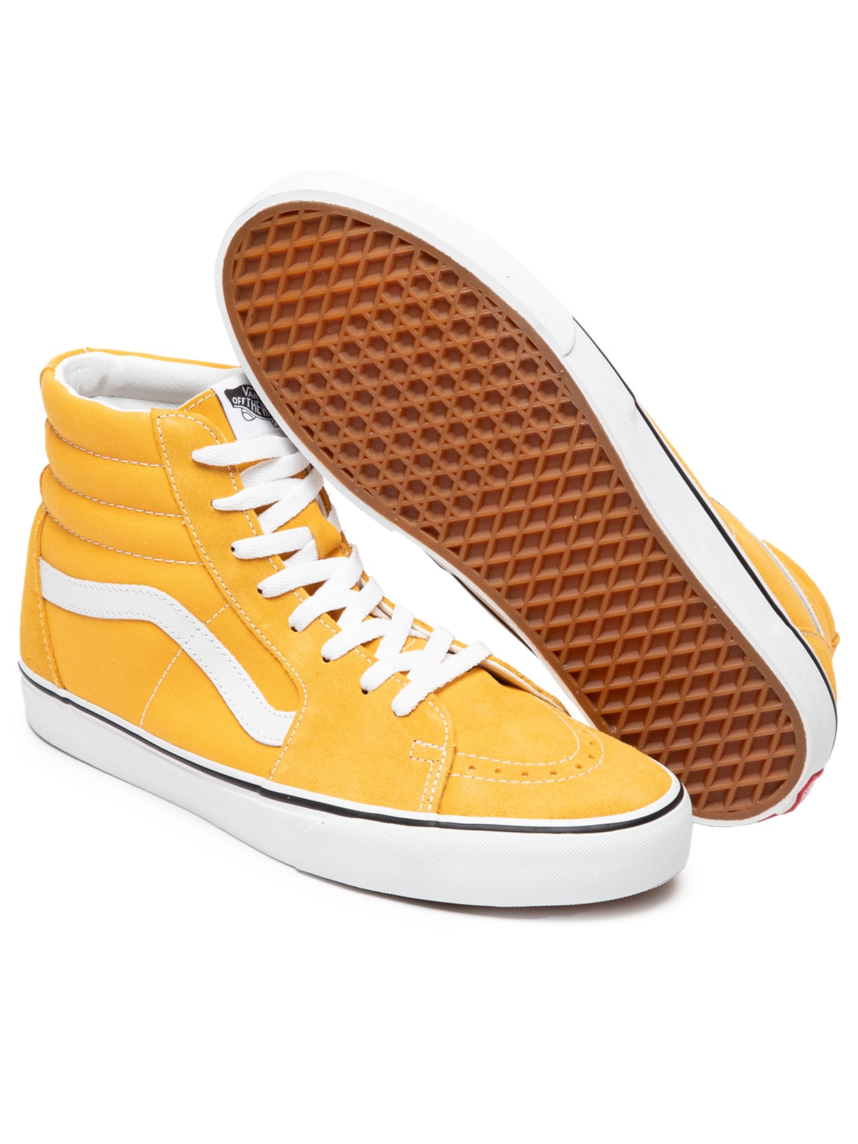 Vans TΓͺnis Masculino Ua Sk8-hi Amarelo