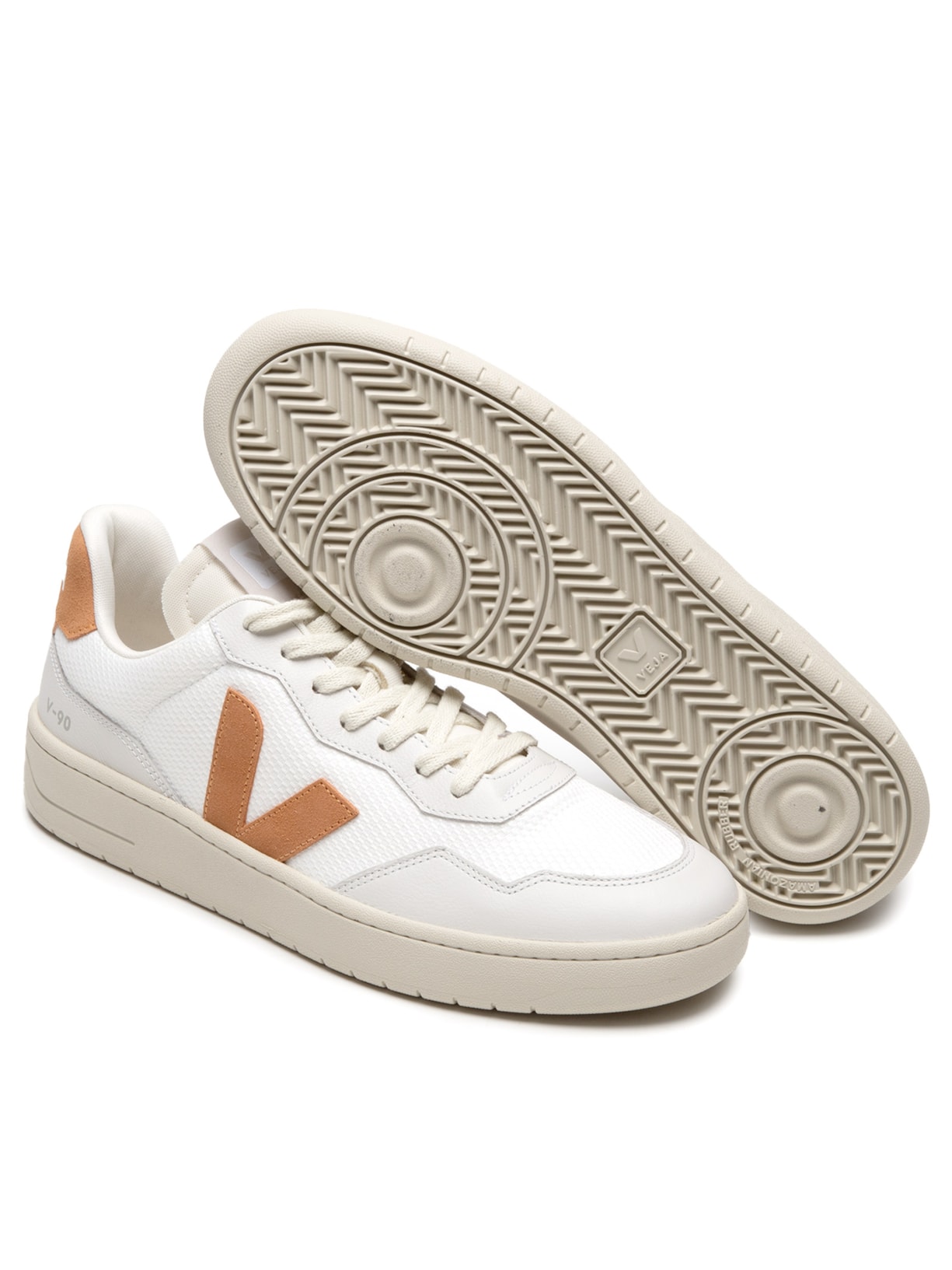 Tênis Masculino V-90 B-Mesh Branco Veja