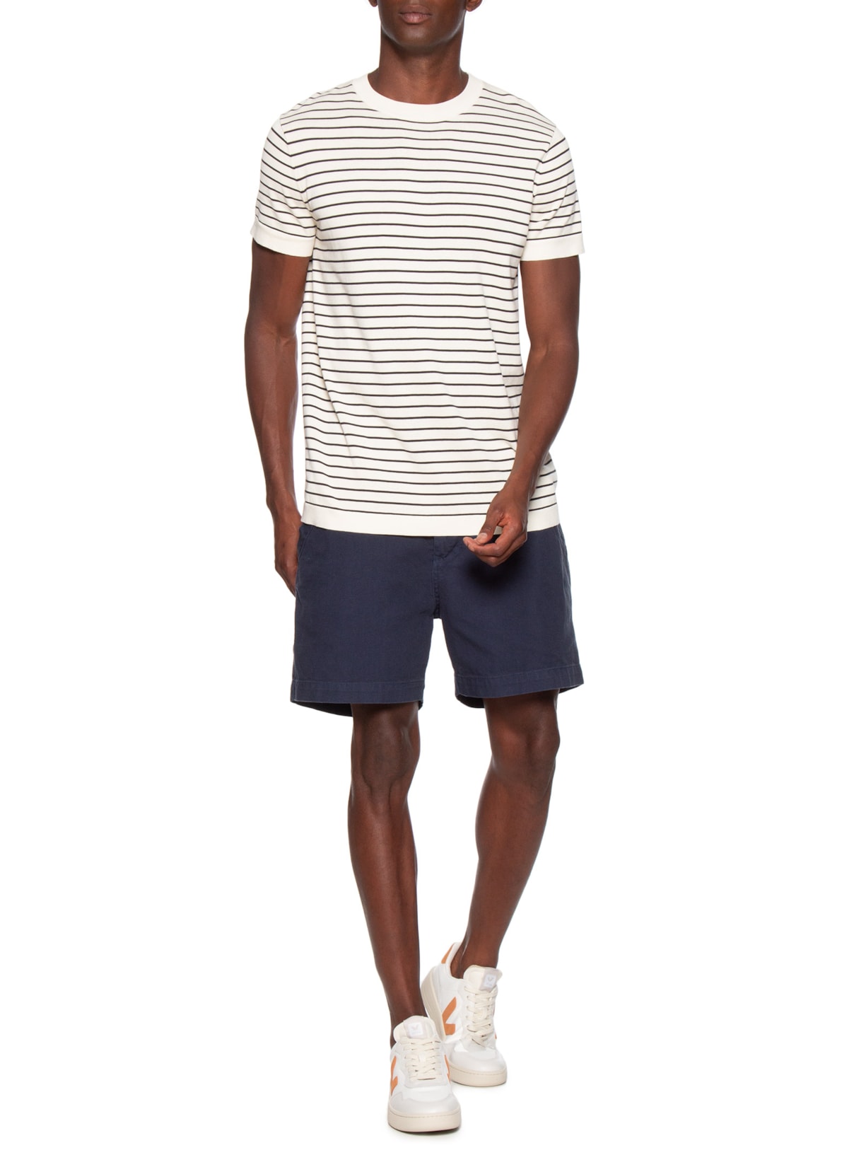 Tênis Masculino V-90 B-Mesh Branco Veja