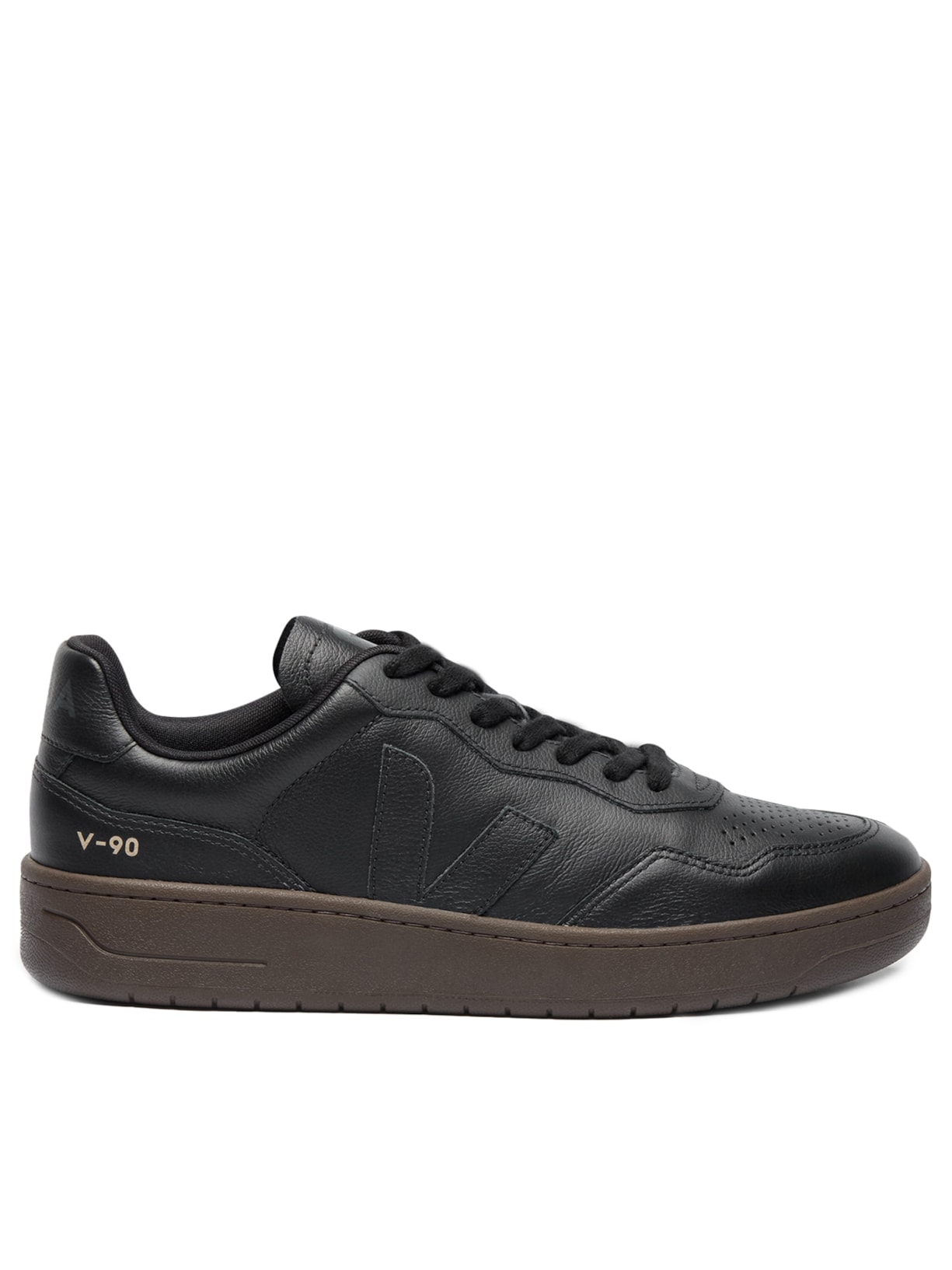 Tênis Masculino V-90 Leather Preto Veja