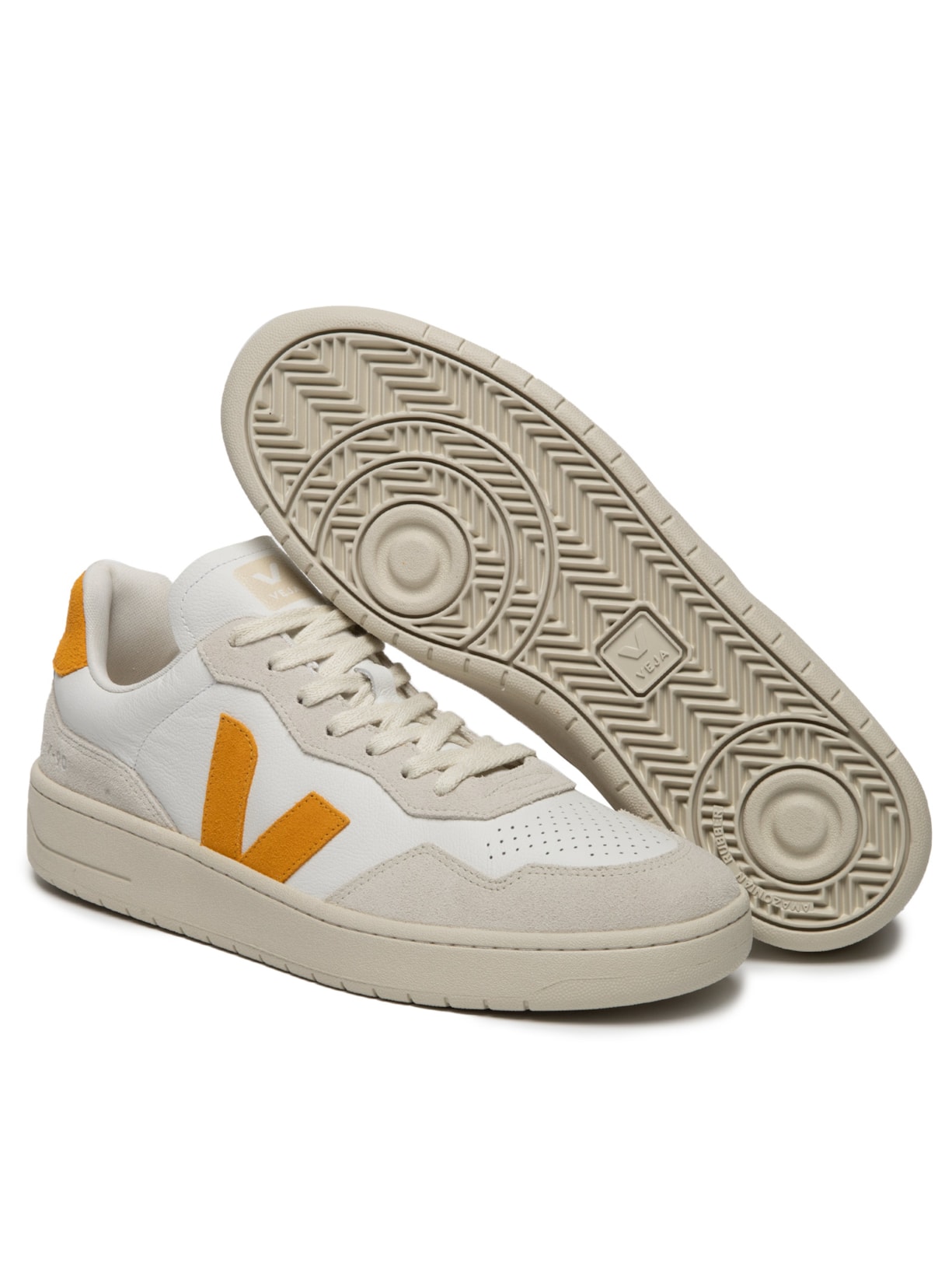Tênis Masculino V-90 O.T. Leather Branco Veja