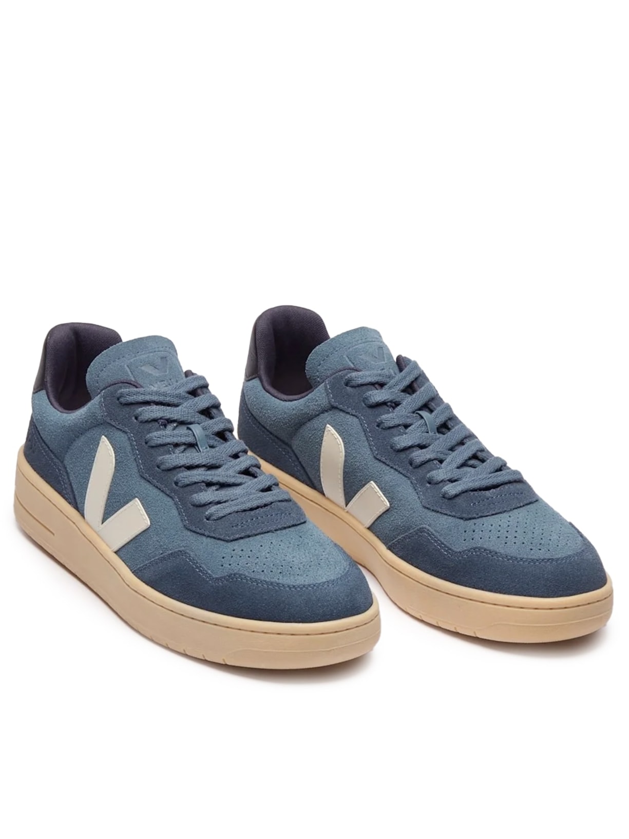 Tênis Masculino V-90 Suede California Pierre Azul Veja